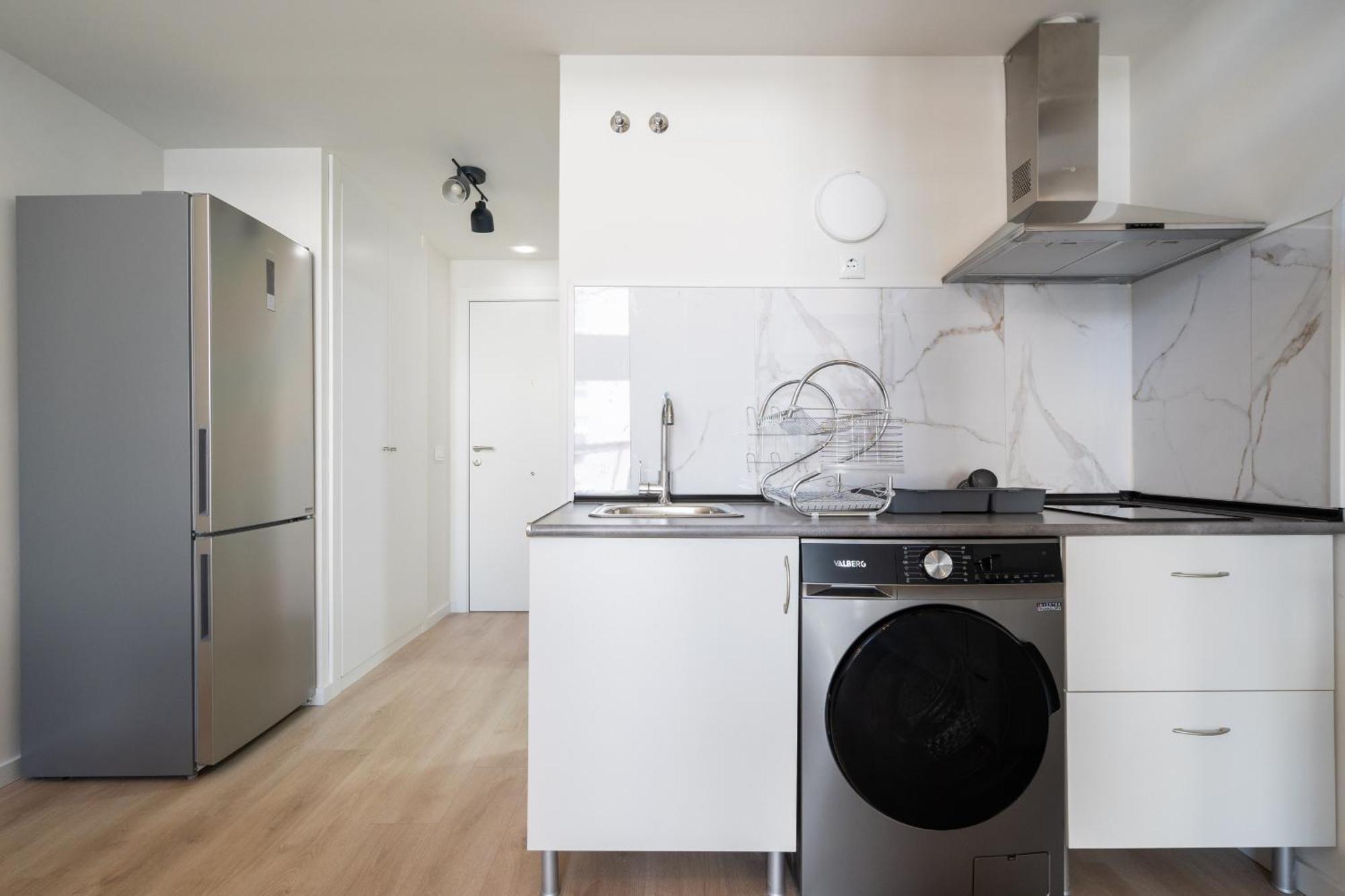 马德里Loft Reformado Industrial Con Garaje Alquiler Temporal公寓 外观 照片