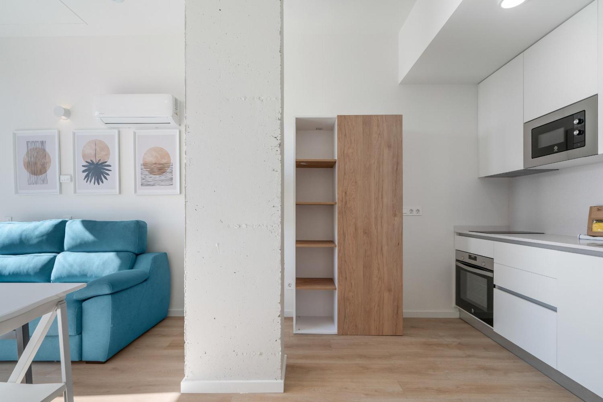 马德里Loft Reformado Industrial Con Garaje Alquiler Temporal公寓 外观 照片