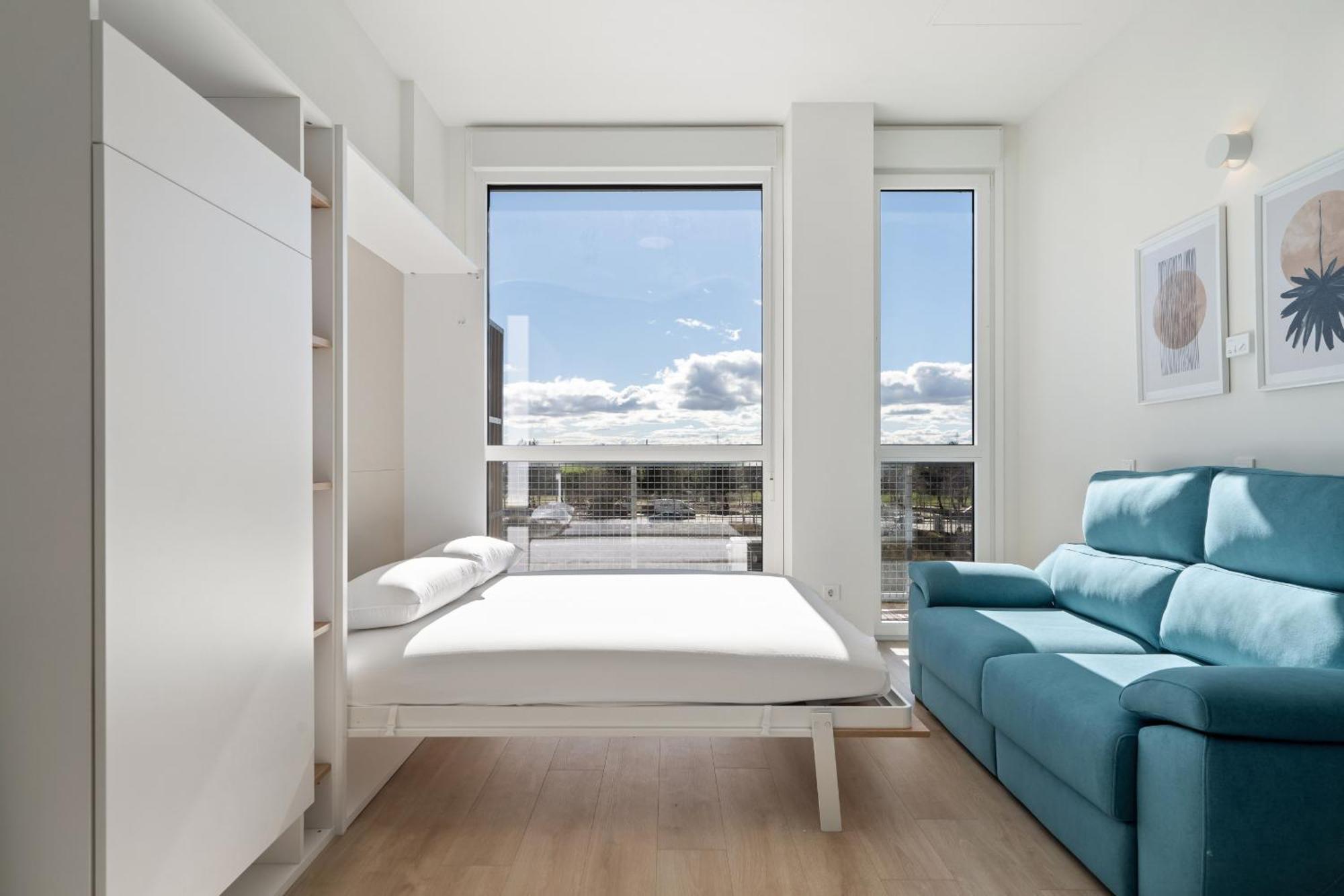 马德里Loft Reformado Industrial Con Garaje Alquiler Temporal公寓 外观 照片